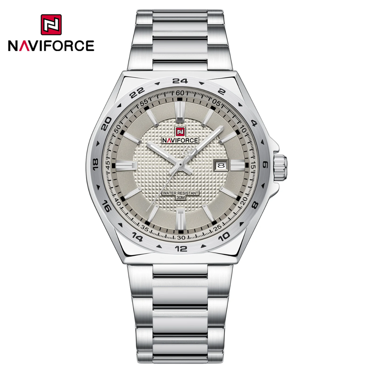 Naviforce Acero Calendario Ref NF9266