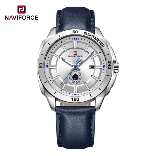 Naviforce Análogo Calendario Cuero  Ref NF9269
