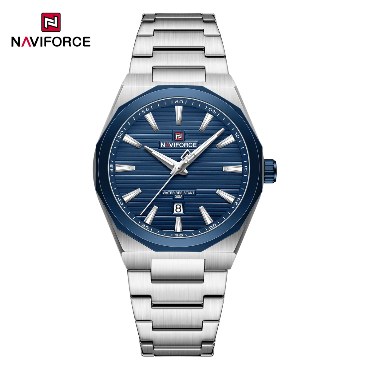 Naviforce Acero Calendario Ref NF9274