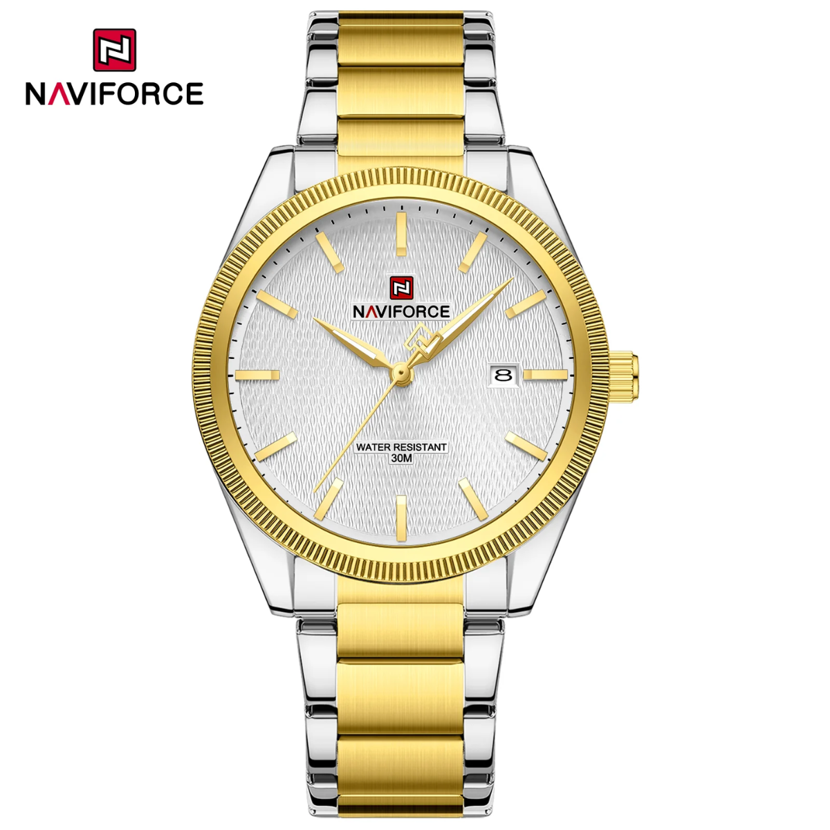 Naviforce Acero Calendario Ref NF9276S