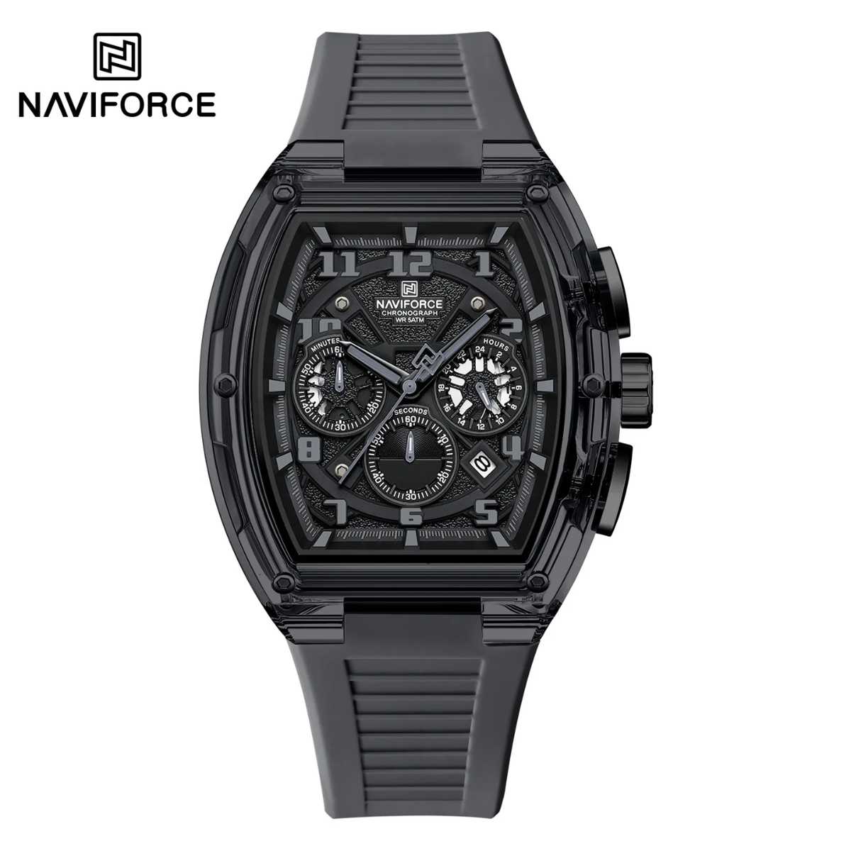 Naviforce Silicona Cronógrafo Ref NF6118