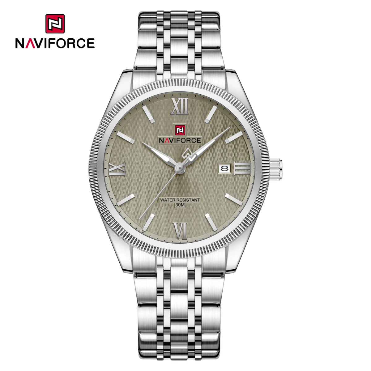 Naviforce Acero Calendario Ref NF9282