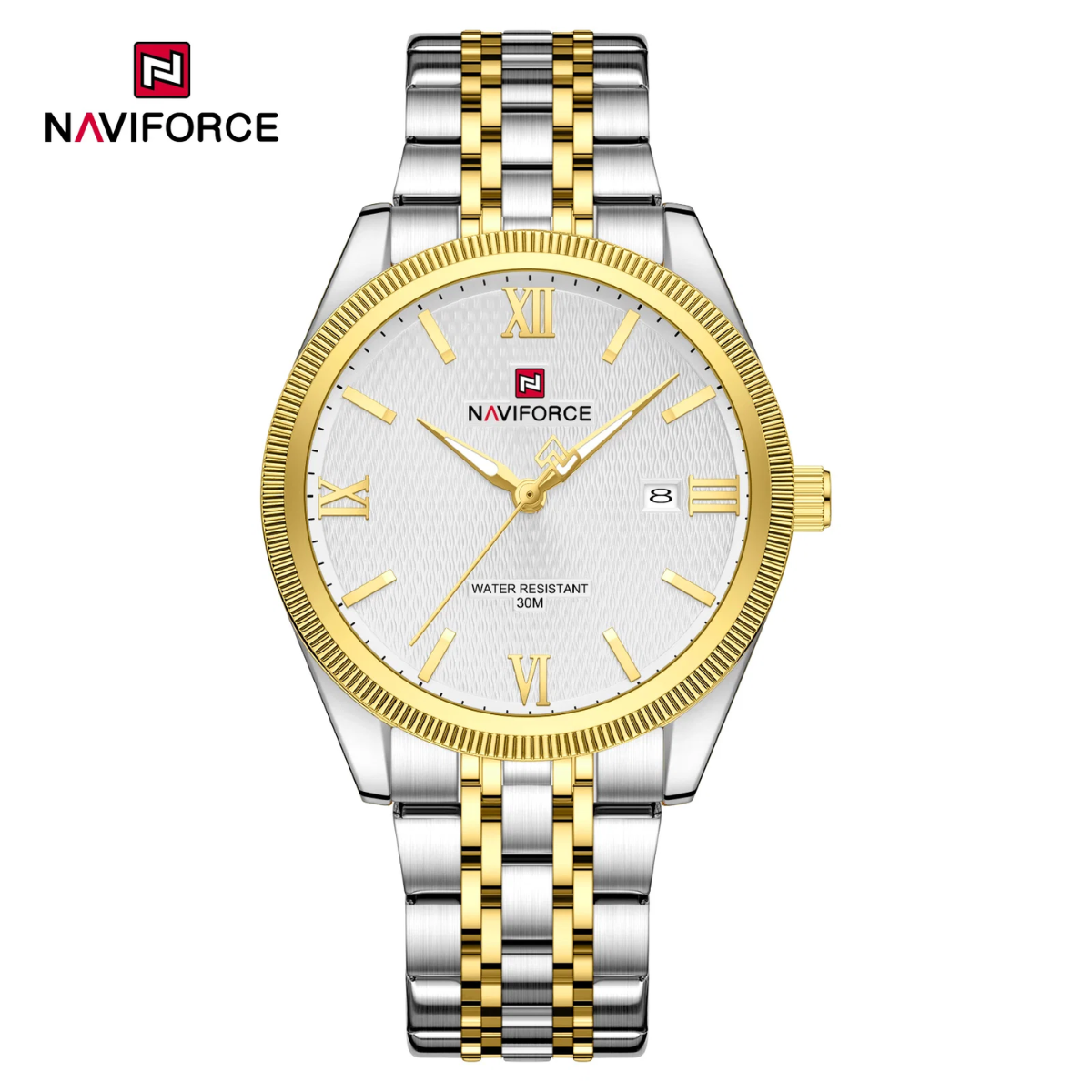 Naviforce Acero Calendario Ref NF9282