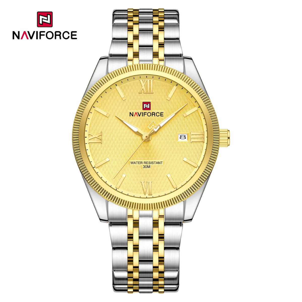 Naviforce Acero Calendario Ref NF9282