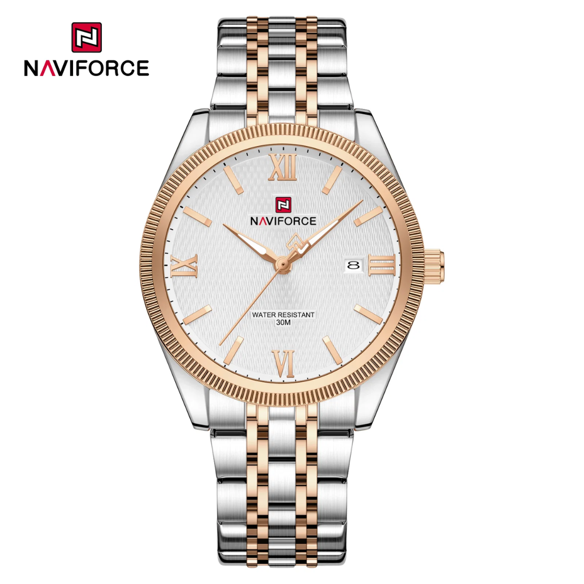 Naviforce Acero Calendario Ref NF9282