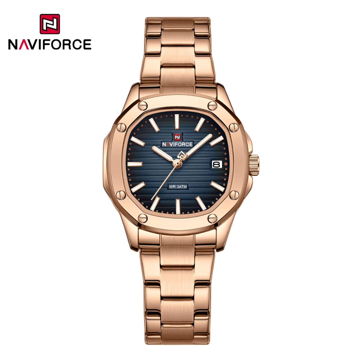 Naviforce Dama Acero Calendario Ref NF5069S