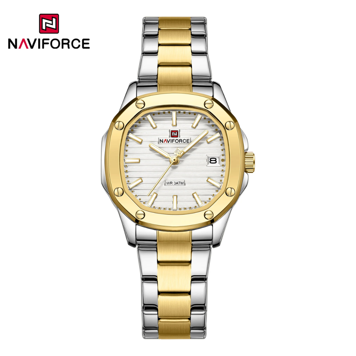 Naviforce Dama Acero Calendario Ref NF5069S