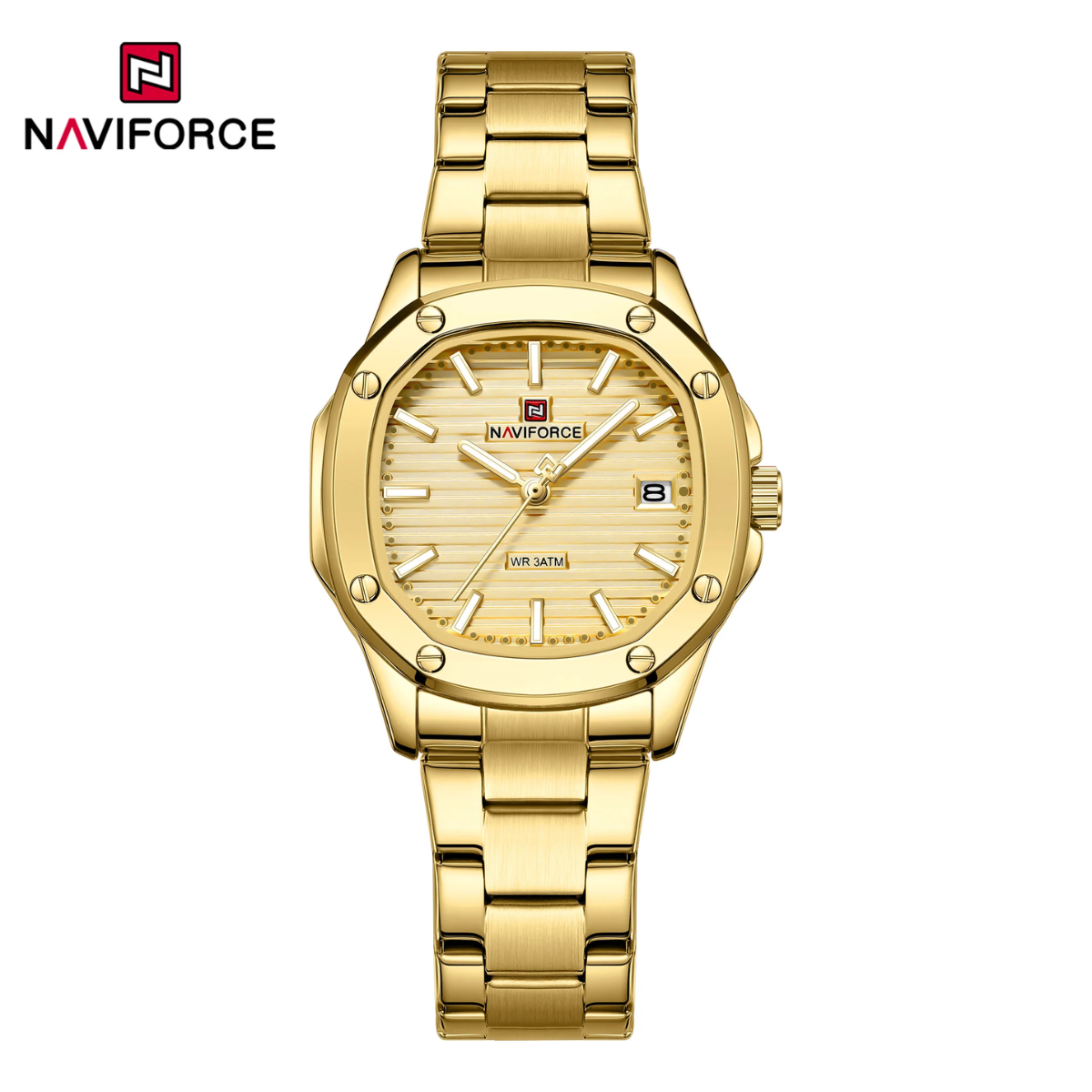 Naviforce Dama Acero Calendario Ref NF5069S