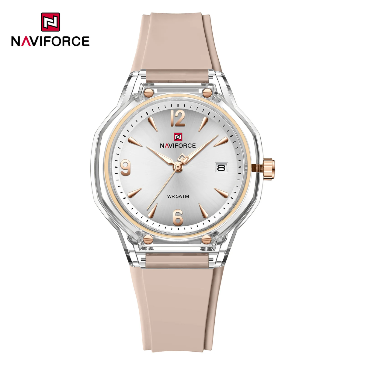 Naviforce Dama Silicona Calendario Ref N6110