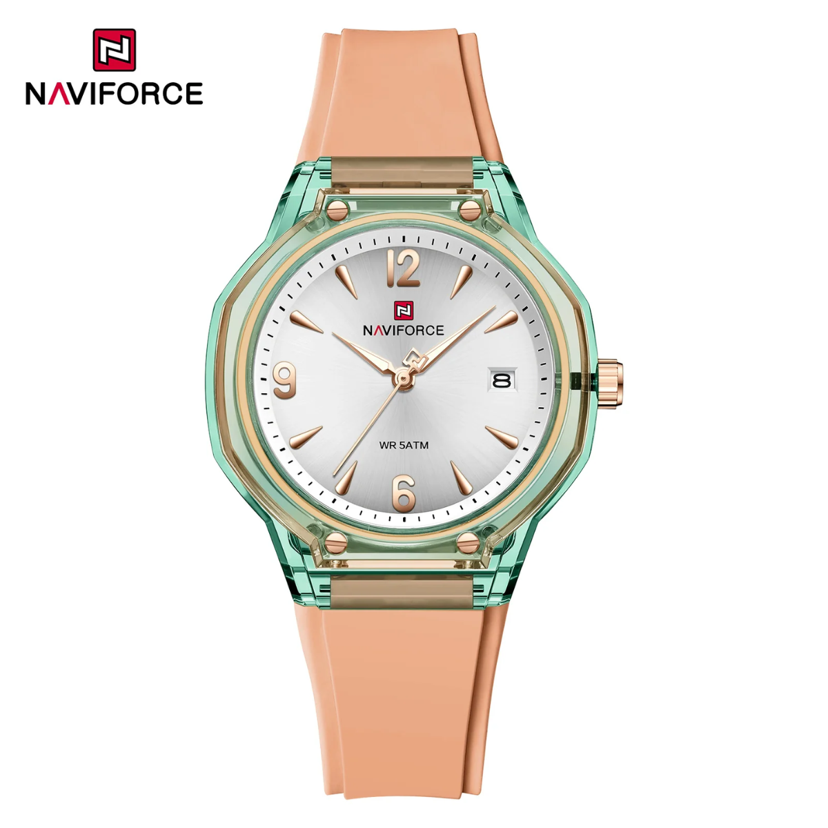 Naviforce Dama Silicona Calendario Ref N6110