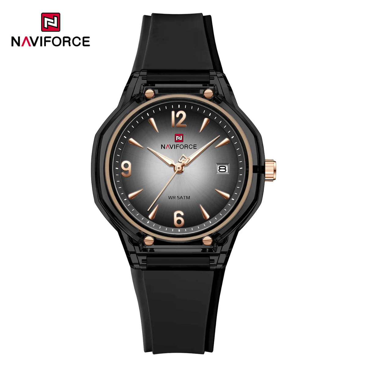 Naviforce Dama Silicona Calendario Ref N6110
