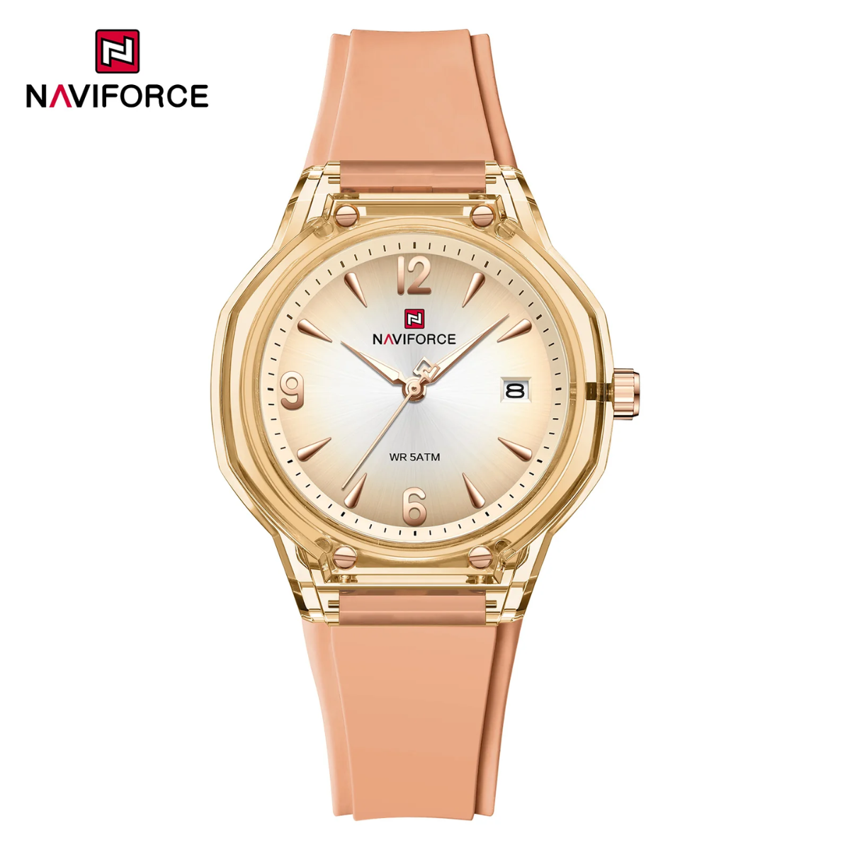 Naviforce Dama Silicona Calendario Ref N6110