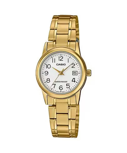 CASIO METAL DORADO DAMA REF:LTP-V002G-7B2UDF