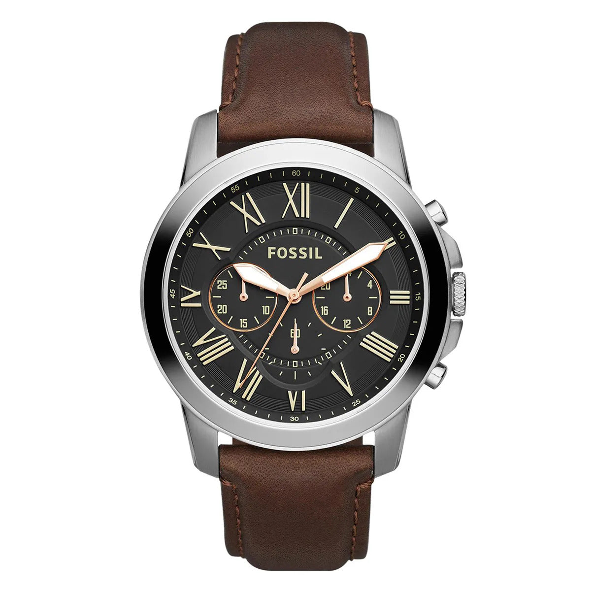 FOSSIL HOMBRE  CUERO CAFE  GRAN  REF FS4813