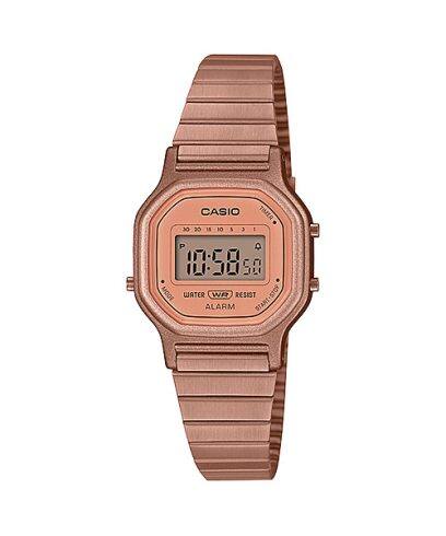 CASIO DAMA CLASICO / RETRO ORO ROSA REF LA-11WR-5ADF