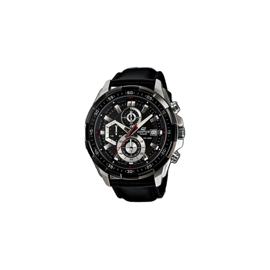 CASIO EDIFICE  CRONOGRAFO CUERO  REF:  EFR-539L-1AVUDF